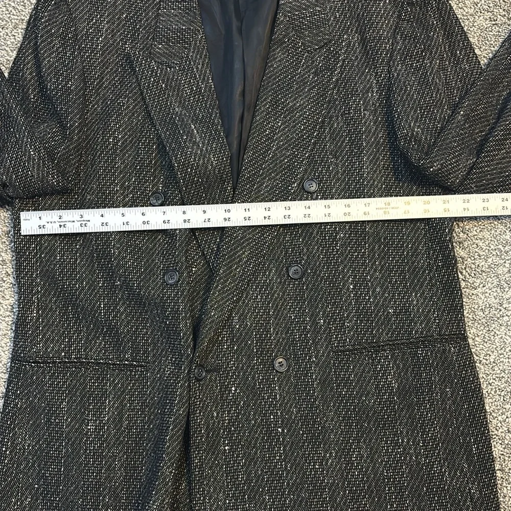 Antonio Parilla Men’s Northern Mariana Black/White Sport Coat Blazer -44L - Picture 8 of 8